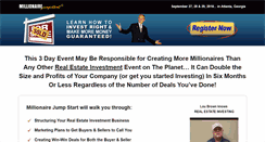 Desktop Screenshot of millionairejumpstart.com